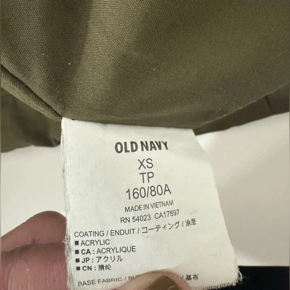 Old Navy Size XSmall EUC Olive Green - Picture 9 of 12